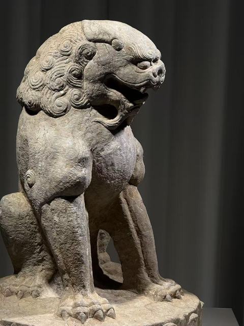 古玩雜項石獅真品鑒賞圖