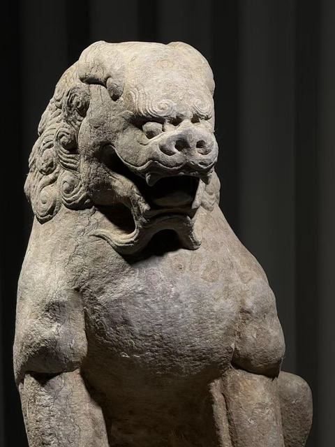 古玩雜項石獅真品鑒賞圖