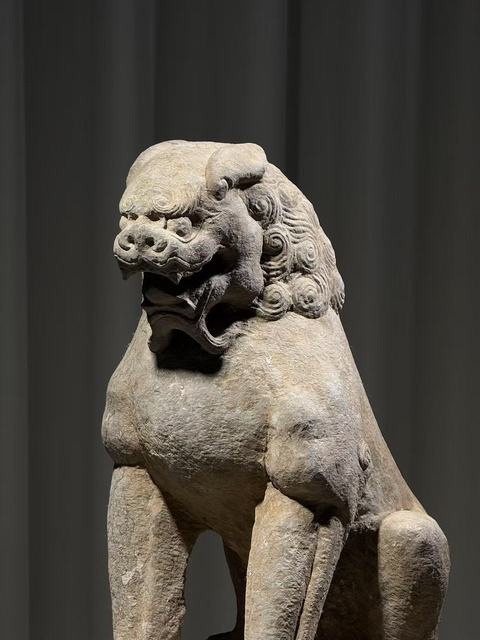 古玩雜項石獅真品鑒賞圖