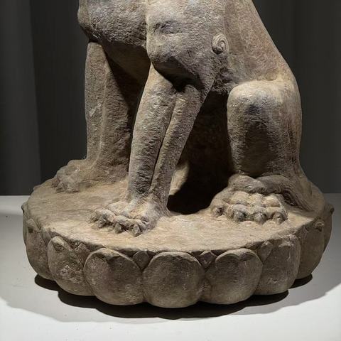 古玩雜項石獅真品鑒賞圖