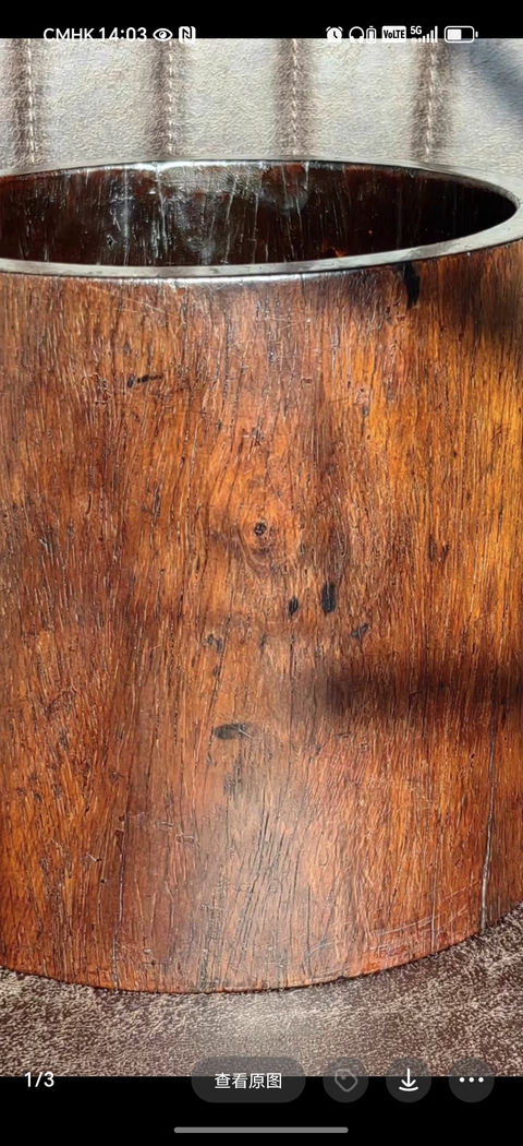 古玩雜項筆筒真品鑒賞圖