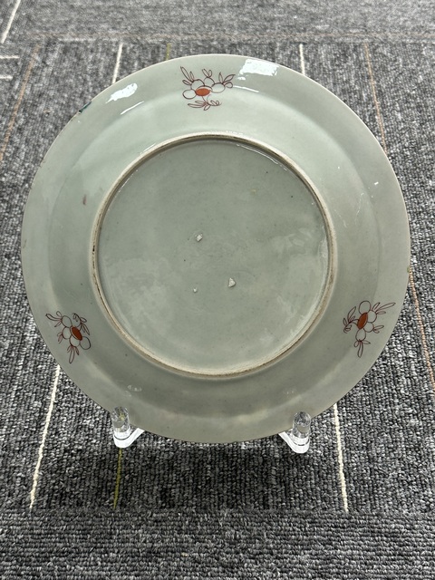 古玩陶瓷人物紋粉彩盤拍賣，當前價格9800元