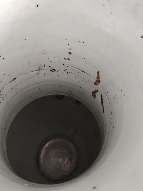 古玩陶瓷清中期纏枝花卉紋瓶真品鑒賞圖