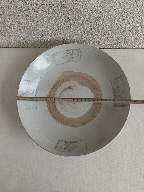 古玩陶瓷青花盤真品鑒賞圖