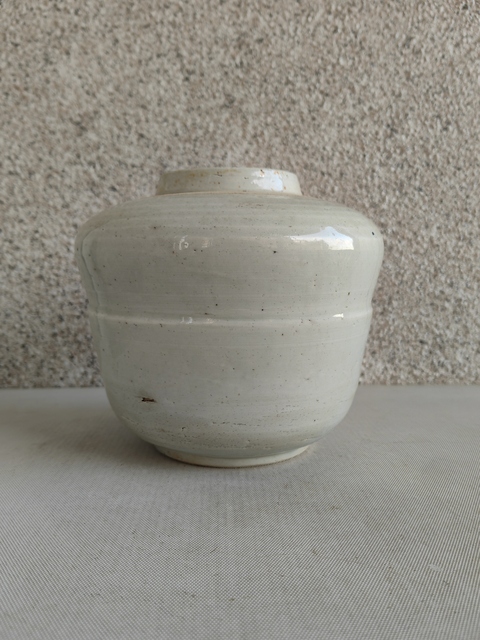 古玩陶瓷白釉罐真品鑒賞圖