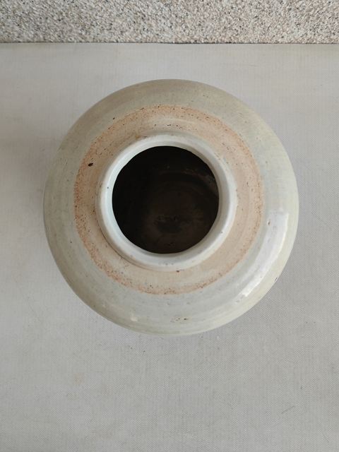 古玩陶瓷白釉罐真品鑒賞圖