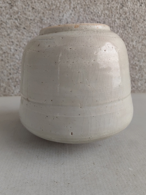 古玩陶瓷白釉罐拍賣，當前價格350元