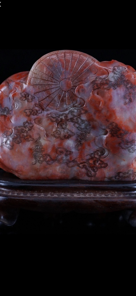 古玩陶瓷壽山善伯洞人物雕件真品鑒賞圖