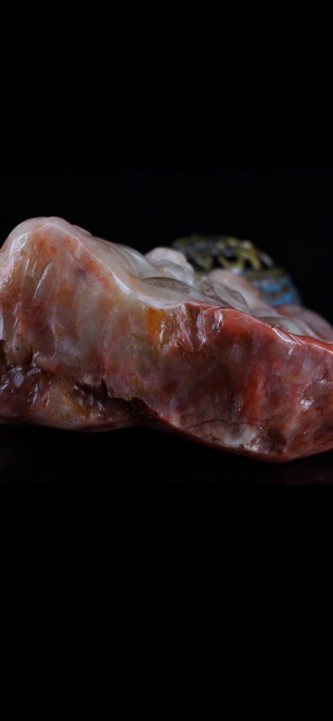 古玩陶瓷壽山善伯洞人物雕件真品鑒賞圖