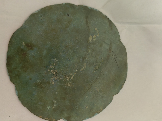 古玩銅器宋代湖州鏡真品鑒賞圖