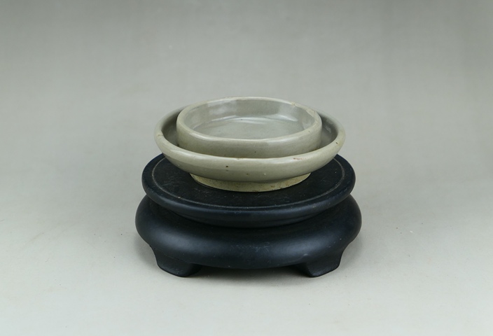 古玩陶瓷明代.龍泉窯青瓷托盤（珍藏高品質）拍賣，當前價格132元