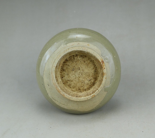 古玩陶瓷龍泉青瓷圓柱洗真品鑒賞圖