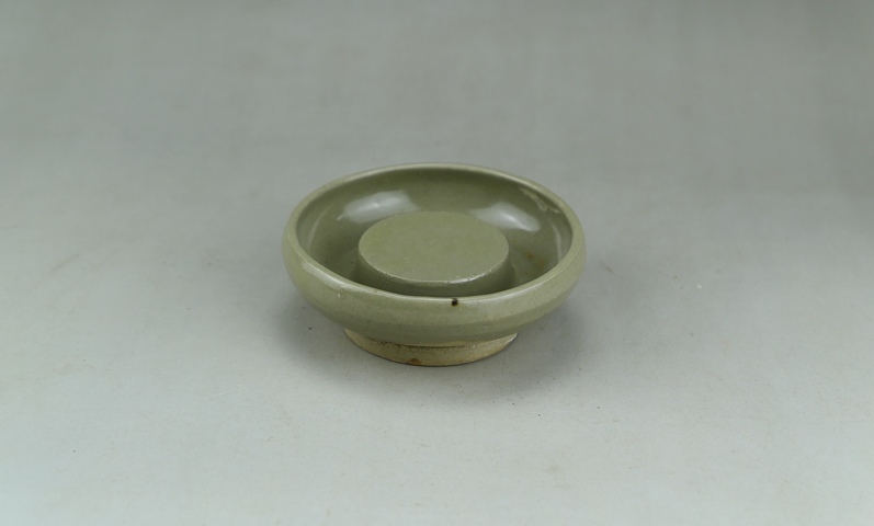 古玩陶瓷龍泉青瓷圓柱洗真品鑒賞圖