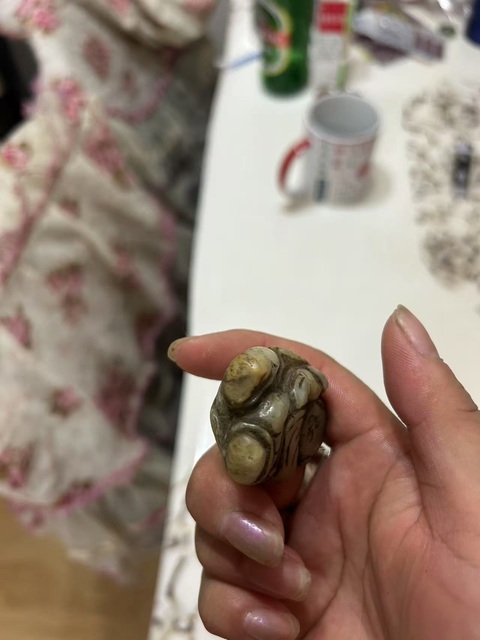 古玩玉器和田玉童子真品鑒賞圖