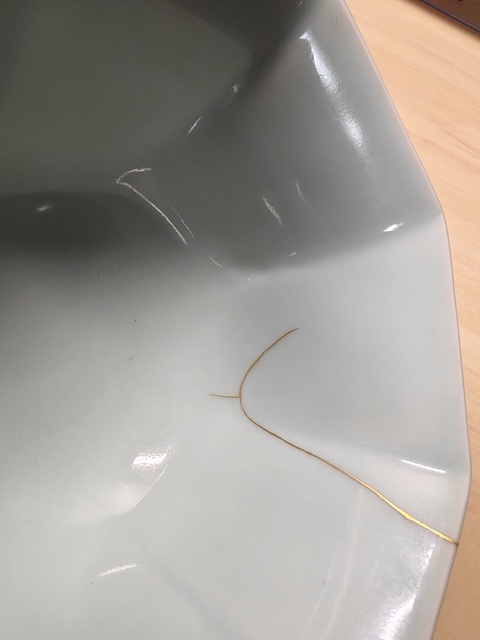 古玩陶瓷青釉八方碗拍賣，當(dāng)前價(jià)格1980元