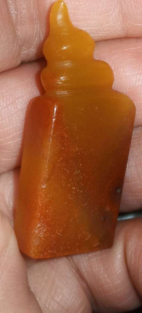 古玩雜項閑章：云中白鶴真品鑒賞圖