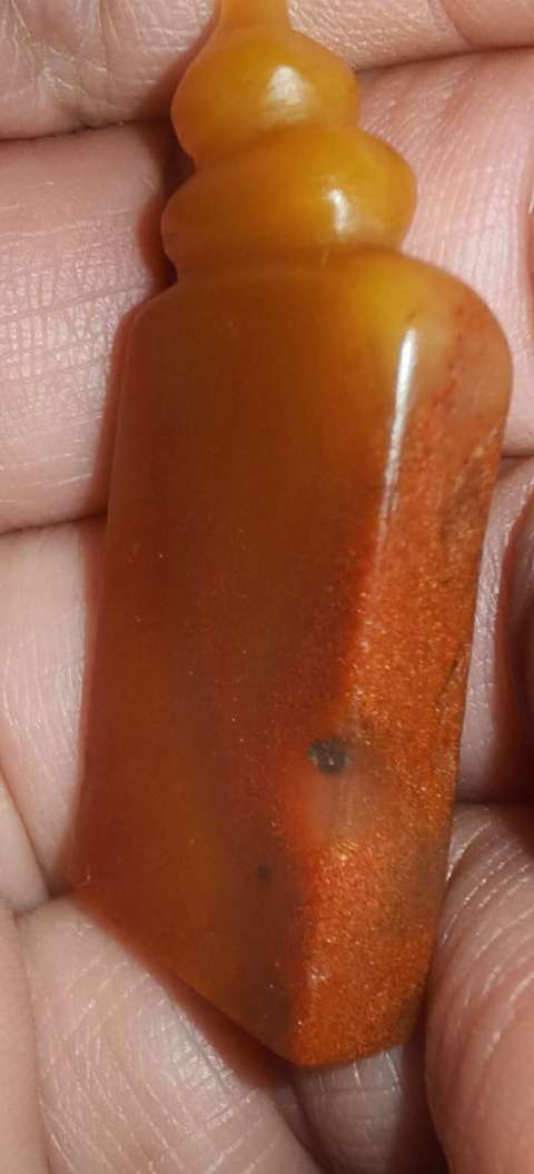 古玩雜項閑章：云中白鶴真品鑒賞圖