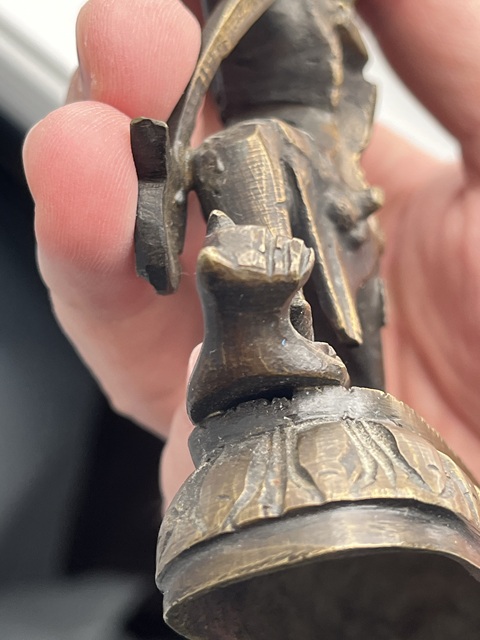 古玩銅器造像真品鑒賞圖