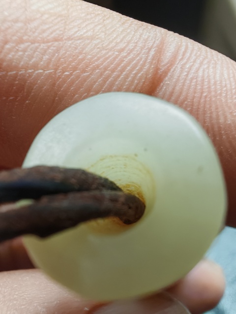 古玩玉器仿古玉勒子真品鑒賞圖