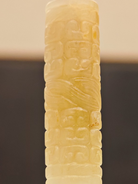 古玩玉器仿古玉勒子真品鑒賞圖