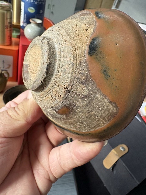 古玩陶瓷宋代建窯系褐釉盞真品鑒賞圖