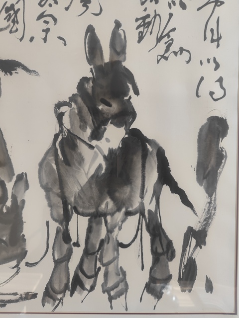 古玩字畫王闊海《雙驢》真品鑒賞圖