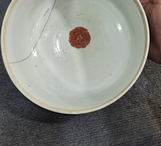 古玩陶瓷博古圖粉彩蓋缸真品鑒賞圖