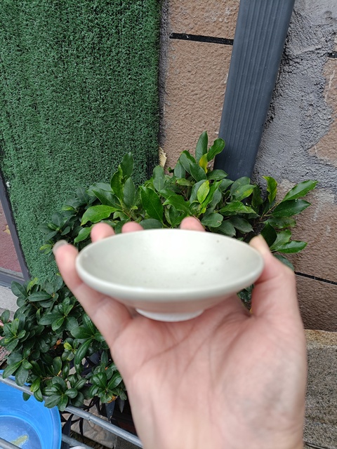 古玩陶瓷館藏級珍品五代十國時期白釉唇口盞拍賣，當前價格2800元