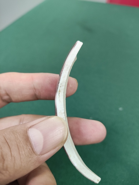 古玩陶瓷元代釉里紅標本拍賣，當前價格200元