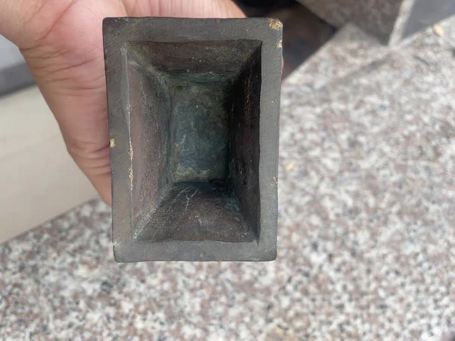 古玩銅器銅觚真品鑒賞圖