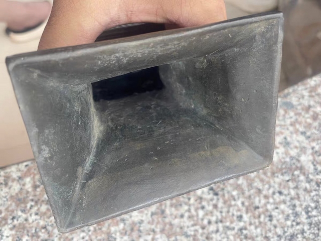 古玩銅器銅觚真品鑒賞圖