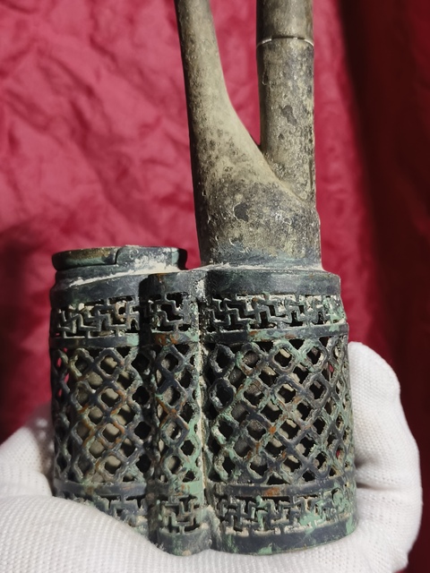 古玩雜項(xiàng)清末民國水煙袋真品鑒賞圖