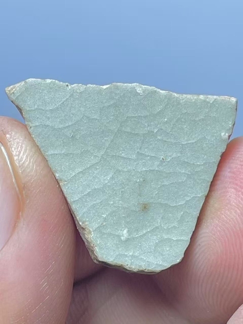 古玩陶瓷汝窯標(biāo)本真品鑒賞圖