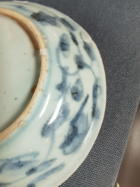 古玩陶瓷青花盤真品鑒賞圖