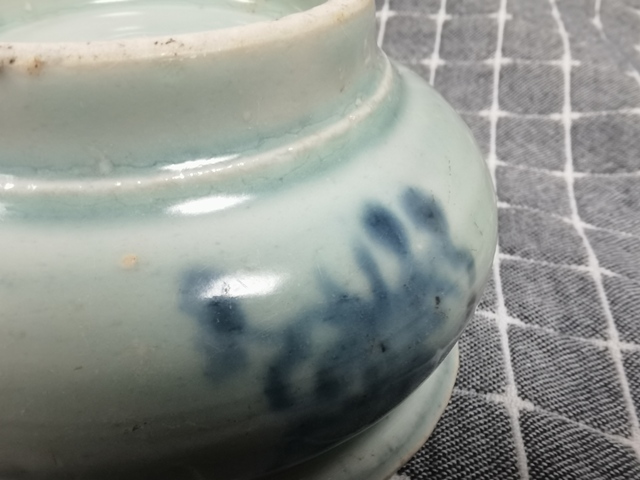 古玩陶瓷青花香爐真品鑒賞圖