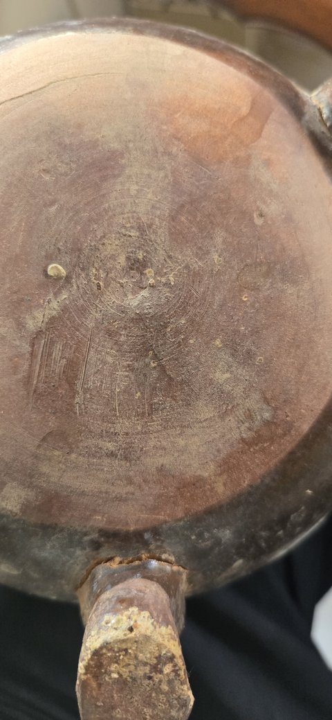 古玩陶瓷黑釉三足爐真品鑒賞圖