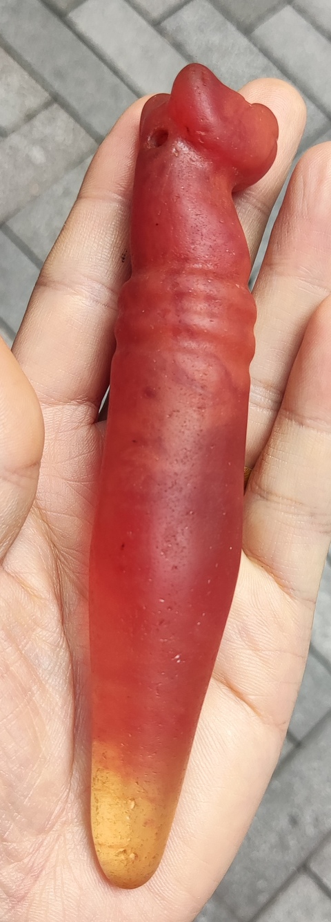 古玩字畫(huà)宋元時(shí)期水晶掛件真品鑒賞圖