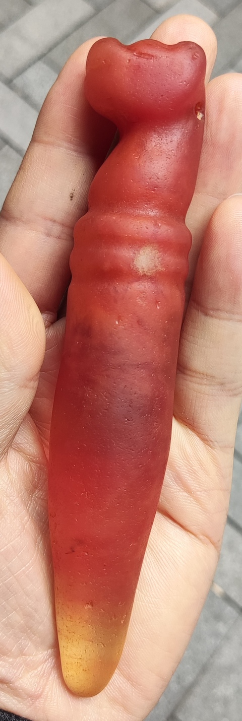 古玩字畫(huà)宋元時(shí)期水晶掛件真品鑒賞圖