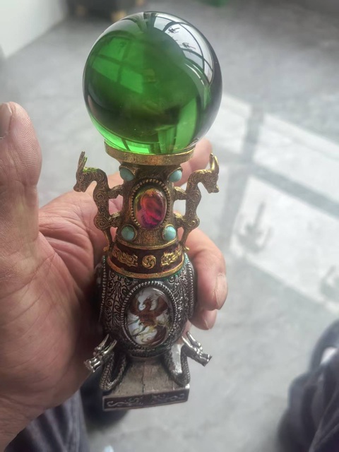 古玩玉器玻璃工藝品擺件真品鑒賞圖