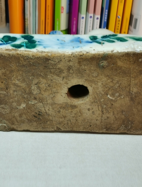 古玩陶瓷釉下彩人物造型瓷枕真品鑒賞圖