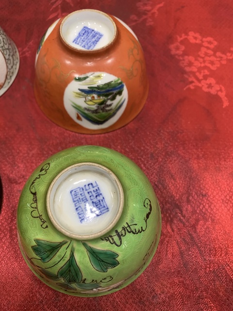 古玩陶瓷什錦碗真品鑒賞圖