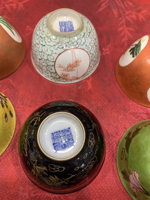 古玩陶瓷什錦碗真品鑒賞圖