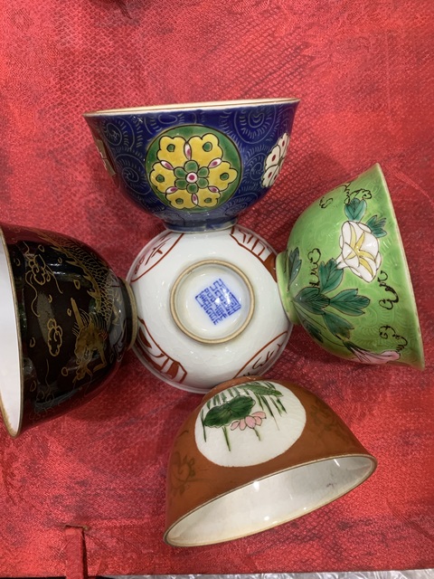 古玩陶瓷什錦碗真品鑒賞圖