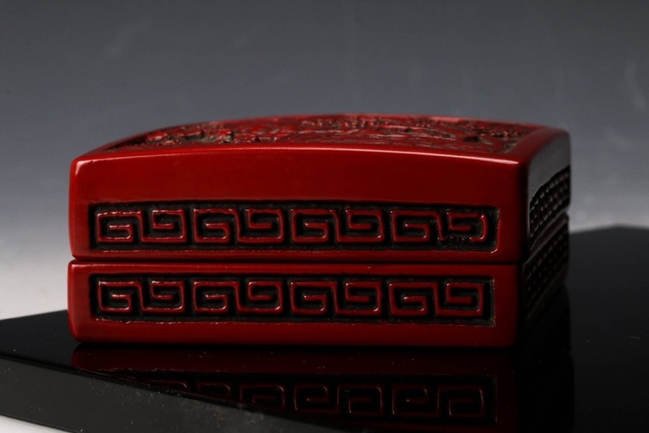 古玩雜項漆盒真品鑒賞圖