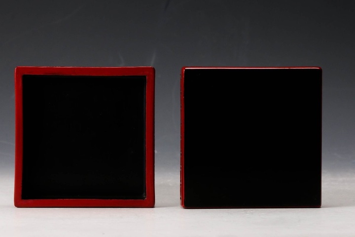 古玩雜項漆盒真品鑒賞圖