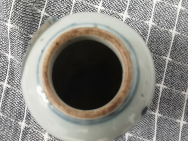 古玩陶瓷青花紋蓮子罐真品鑒賞圖