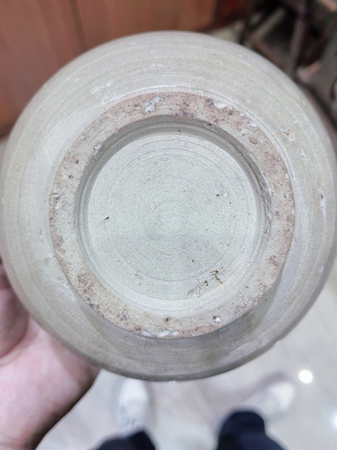 古玩陶瓷青釉缽真品鑒賞圖