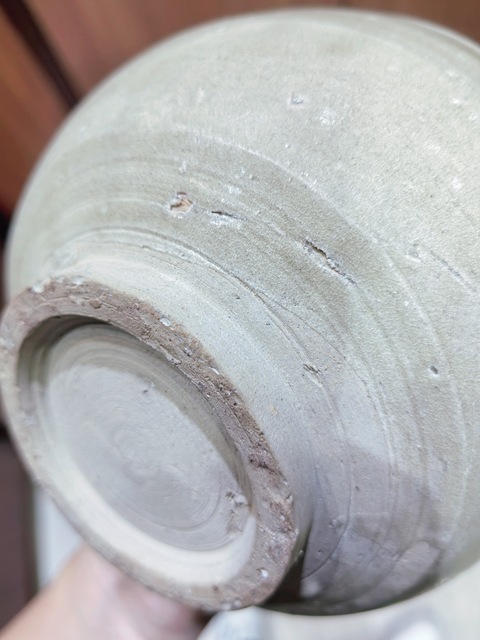 古玩陶瓷青釉缽真品鑒賞圖