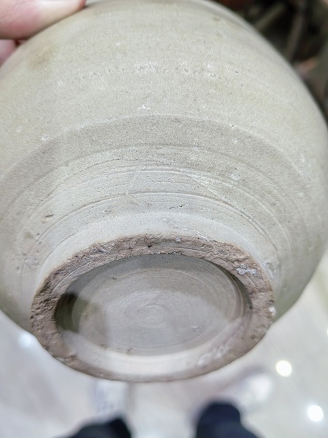 古玩陶瓷青釉缽真品鑒賞圖