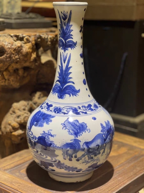 古玩陶瓷瓶真品鑒賞圖